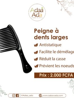 Peigne à dents larges